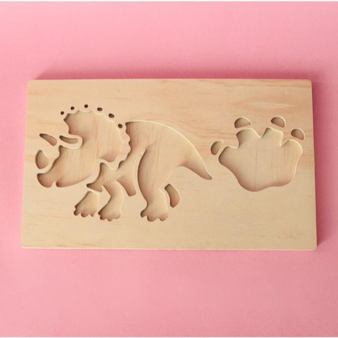 Tabla de Dinosaurio - Juego Educativo para Aprender sobre Fosiles - Aipai
