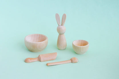 Conejo de Madera para Pintar – Manualidades y Creatividad para Niños - Aipai