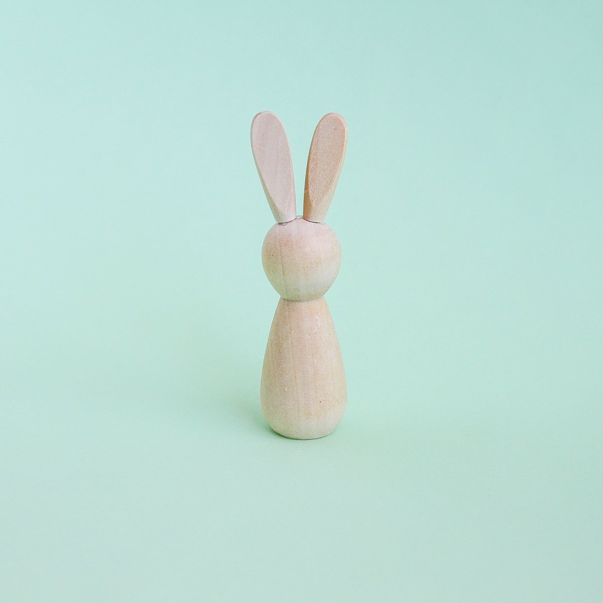 Conejo de Madera para Pintar – Manualidades y Creatividad para Niños - Aipai
