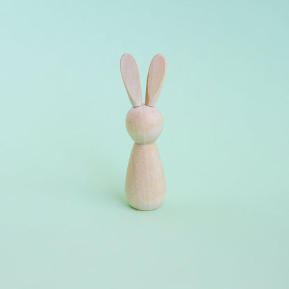 Conejo de Madera para Pintar – Manualidades y Creatividad para Niños - Aipai