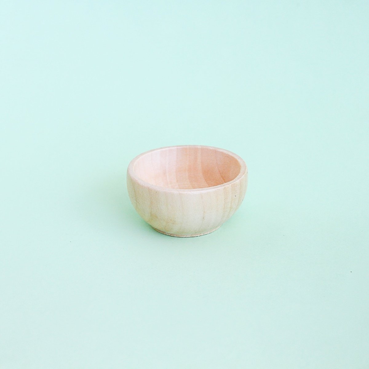 Cuenco de Madera Natural – Ideal para Juegos Sensoriales y Montessori - Se puede pintar - Aipai